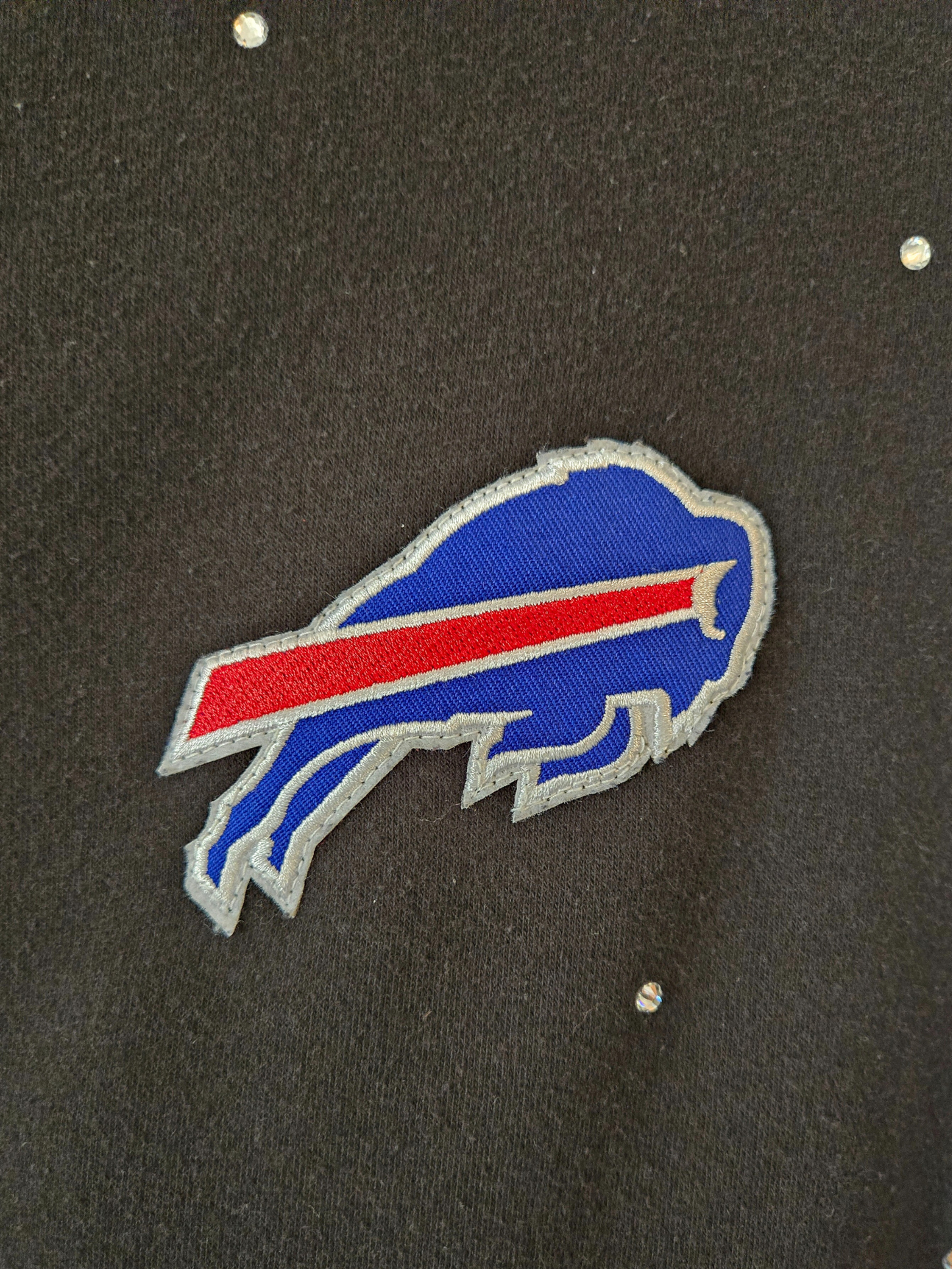 Buffalo Bills Crop Zip-Up Sweatshirt