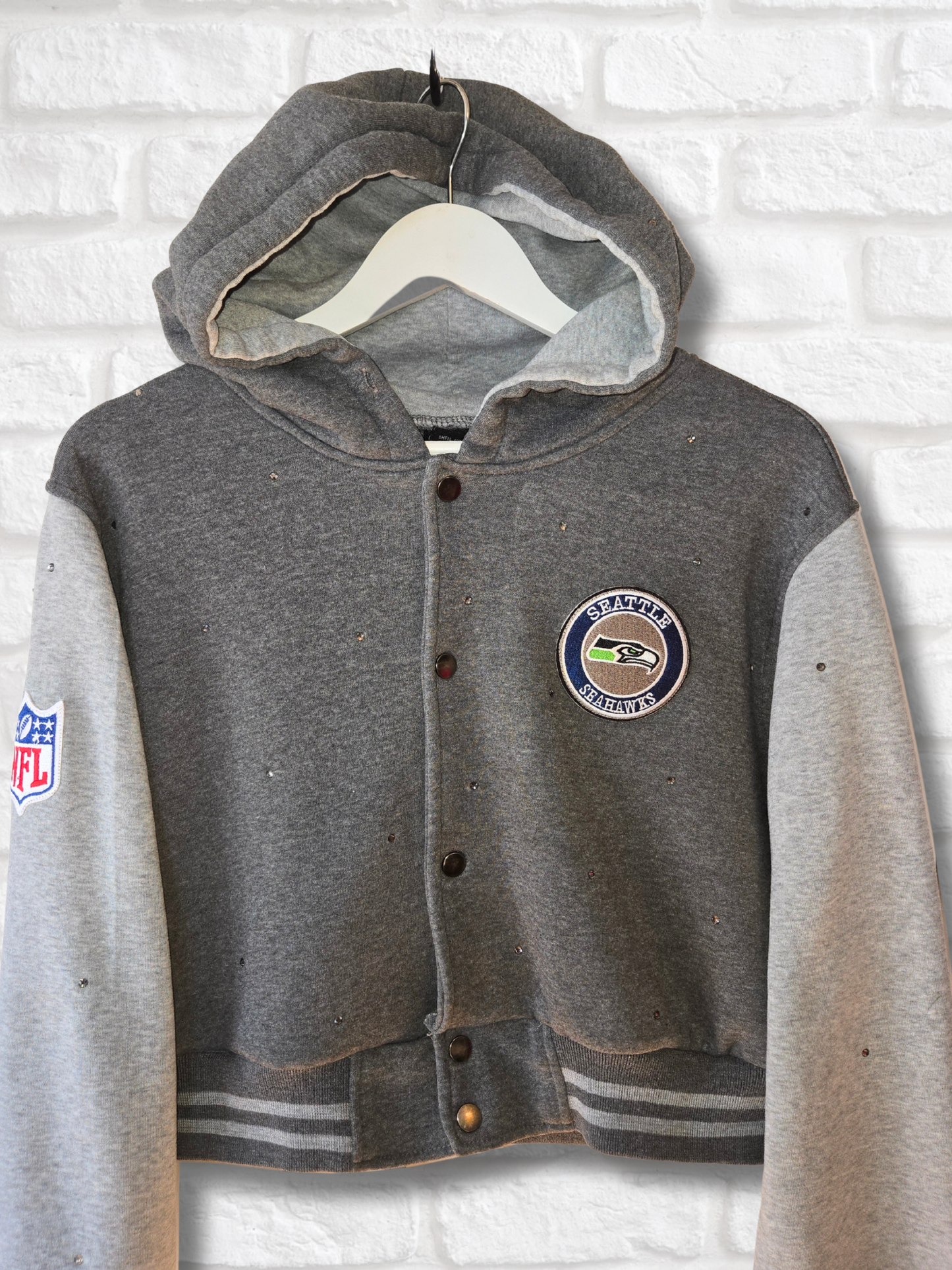 Seattle Seahawks Crop Jacket