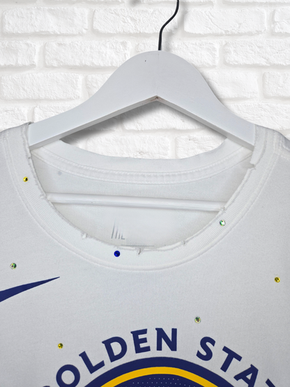Golden State Warriors Crop Top - Large