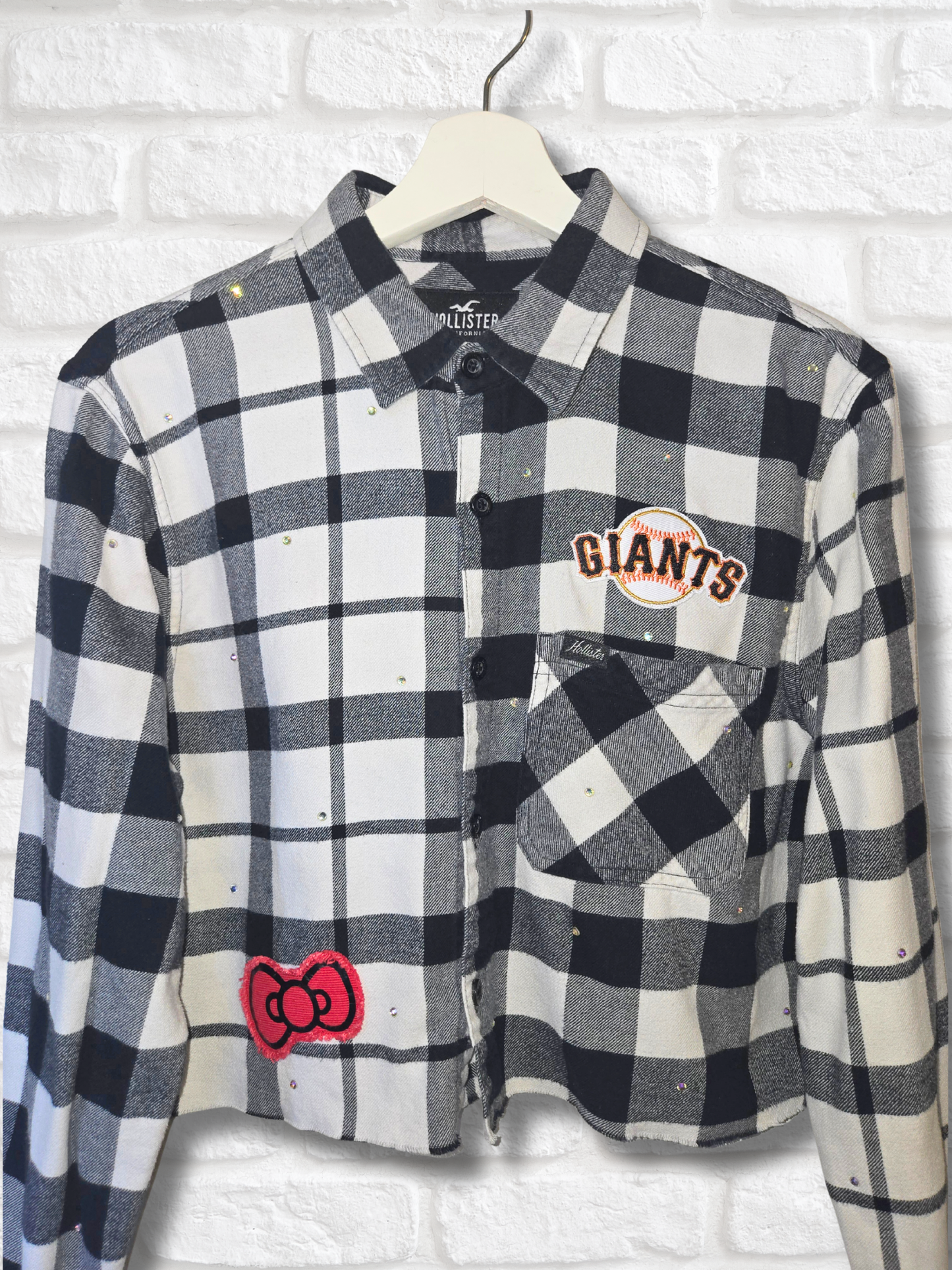 Giants HK Crop Flannel