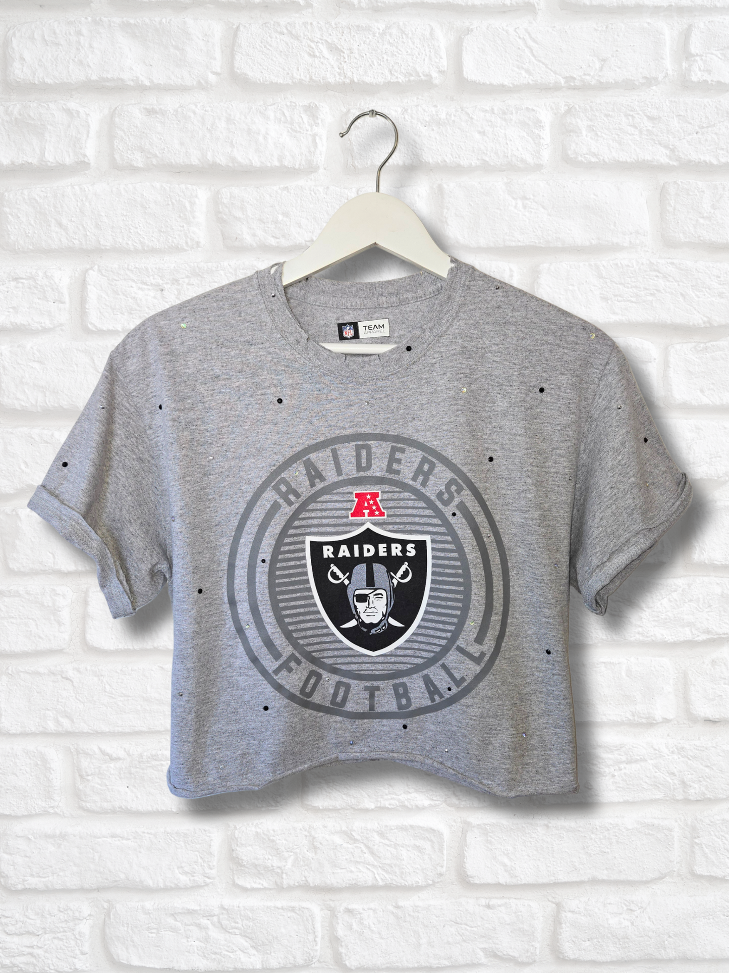 Las Vegas Raiders Crop Top- Medium