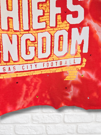 Kansas City Chiefs Crop Top- Medium