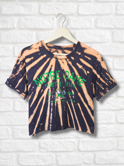 Notre Dame Fighting Irish Crop Top- Large
