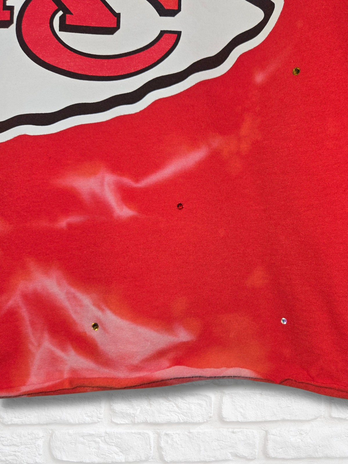 Kansas City Chiefs Crop Top- Large