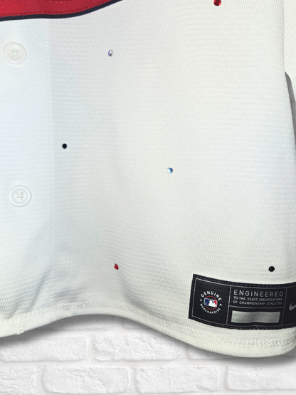 Cleveland Guardians Crop Jersey- Large