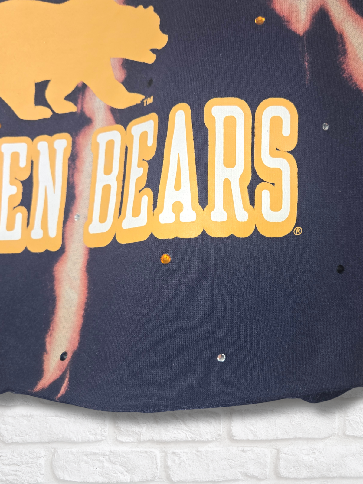 California Golden Bears Crop Hoodie-Small