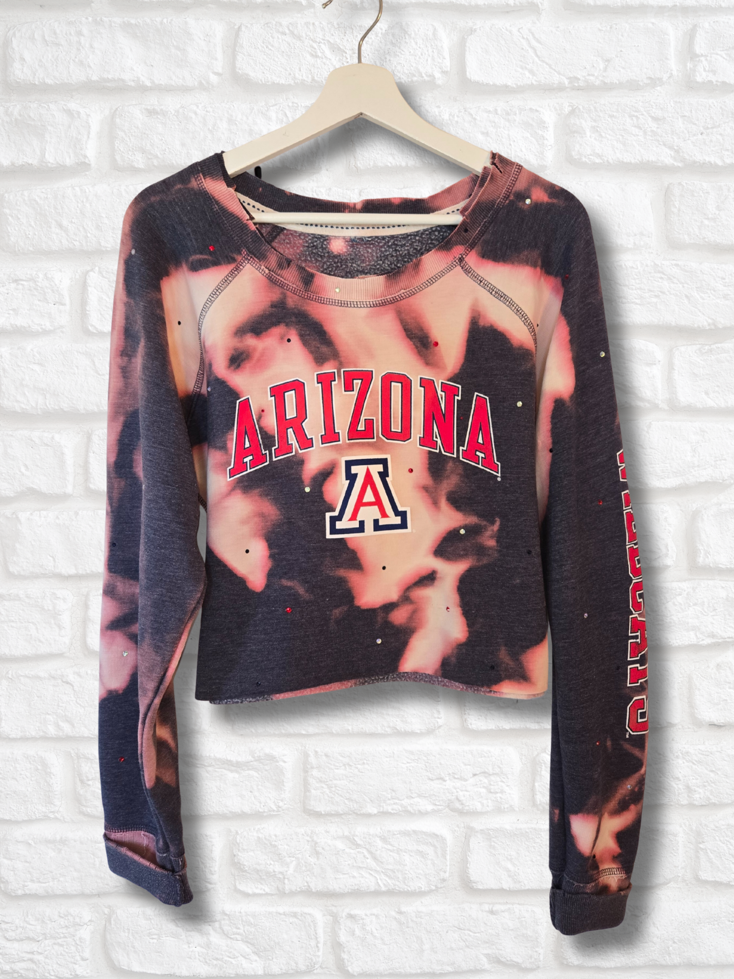 Arizona Wildcats Crop Sweatshirt