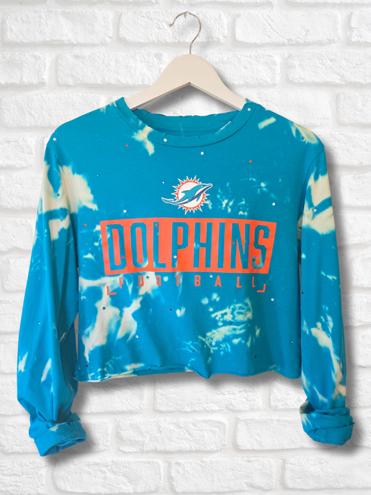 Miami Dolphins Crop Top