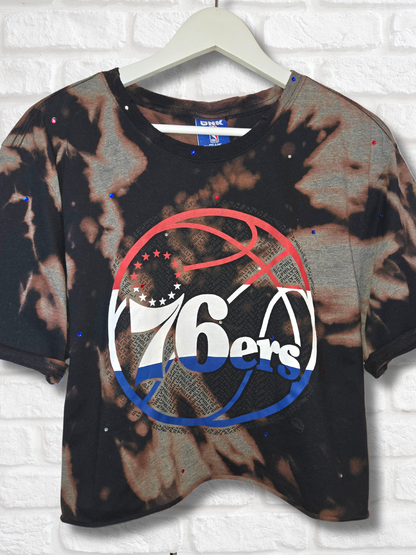 Philadelphia 76ers Crop Top - XL