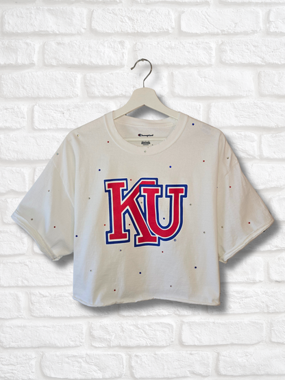 Kansas Jayhawks Crop Top