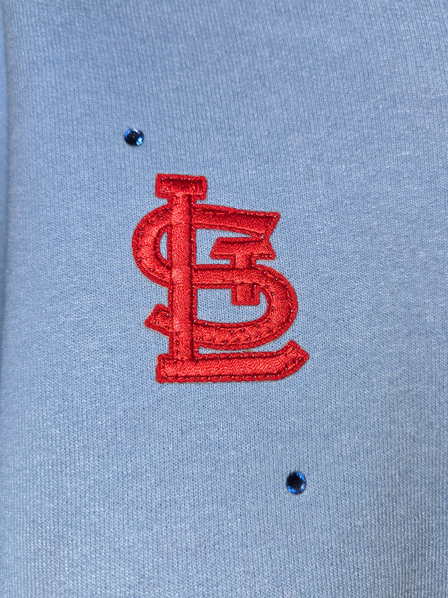 St. Louis Cardinals Crop Zip-Up Sweatshirt