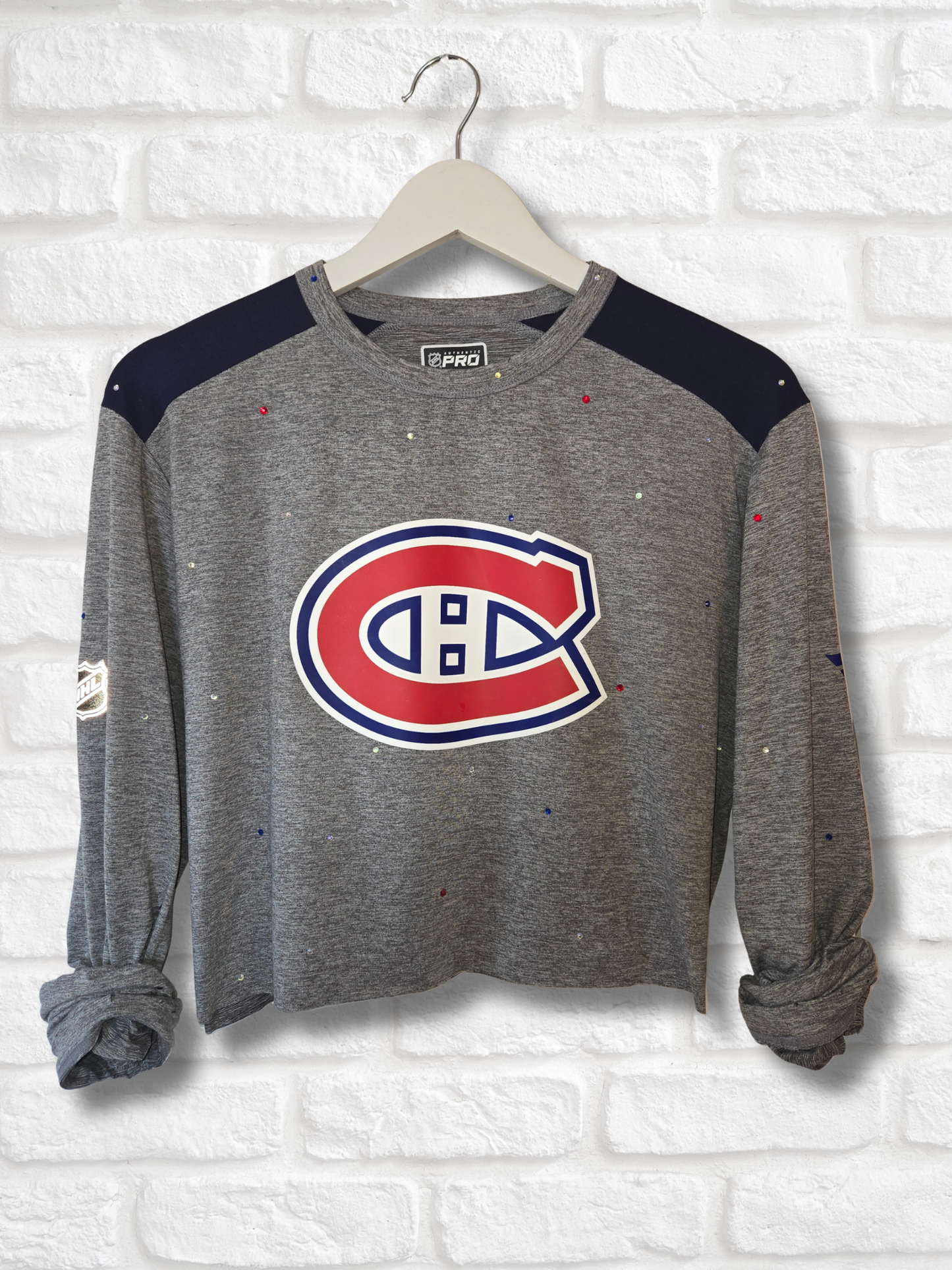 Montreal Canadiens Crop Top - Medium