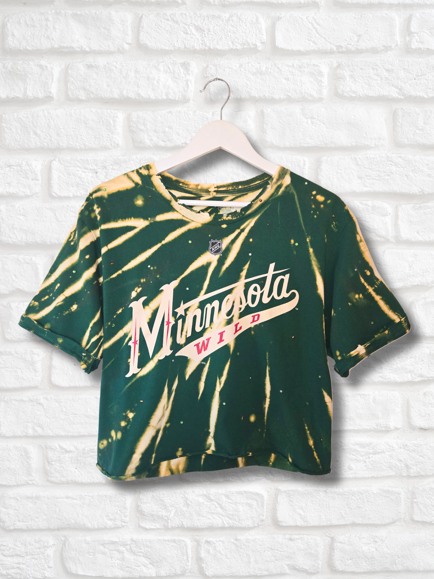 Minnesota Wild Crop Top - Large