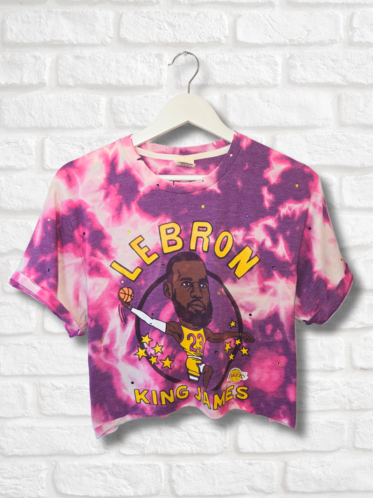 Los Angeles Lakers Crop Top- Medium