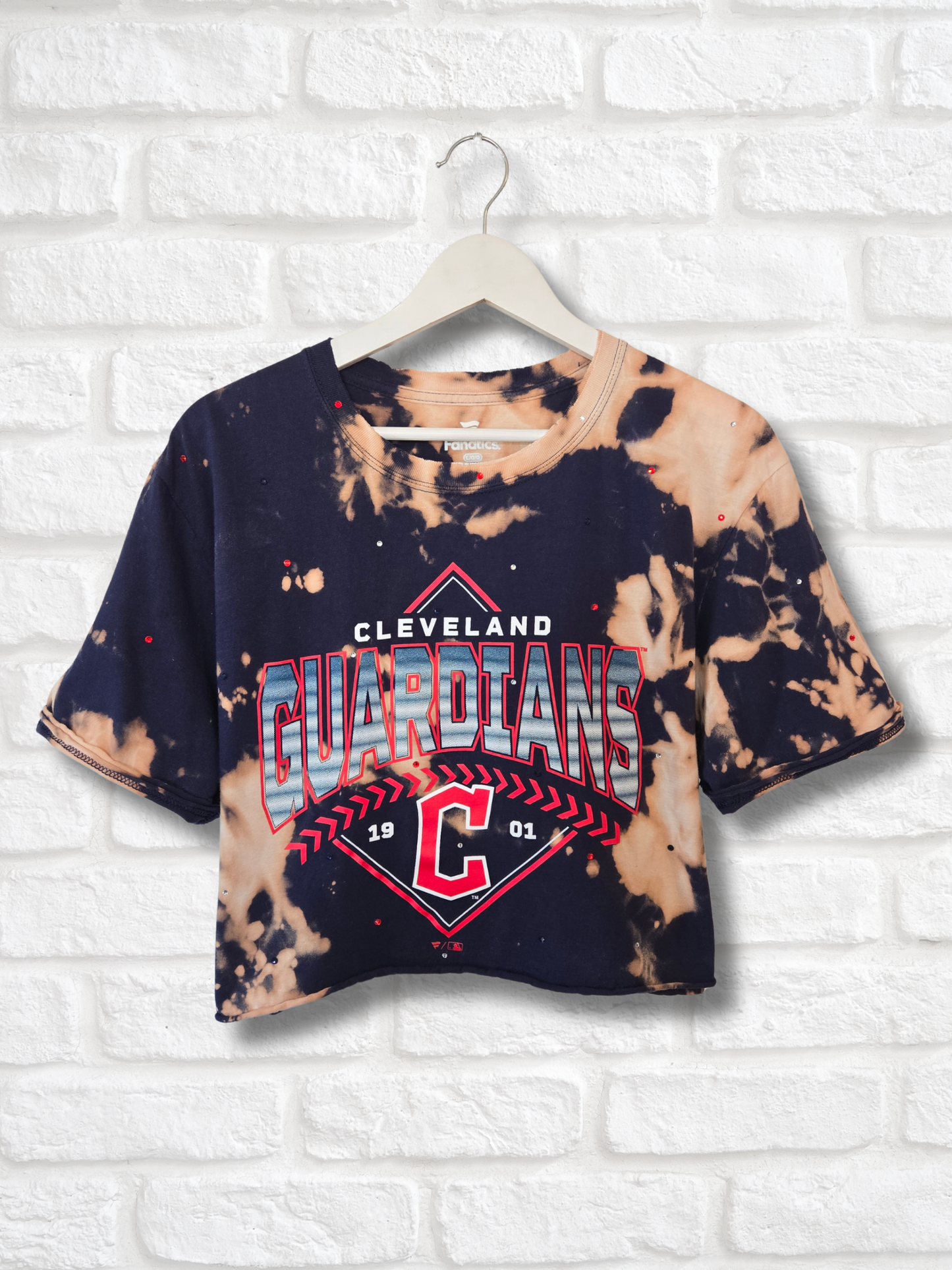 Cleveland Guardians Crop Top  - Large