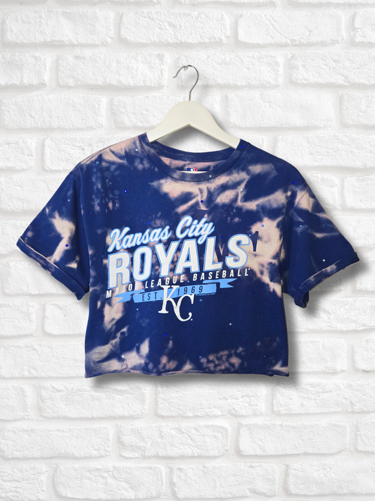 Kansas City Royals Crop Top - Medium
