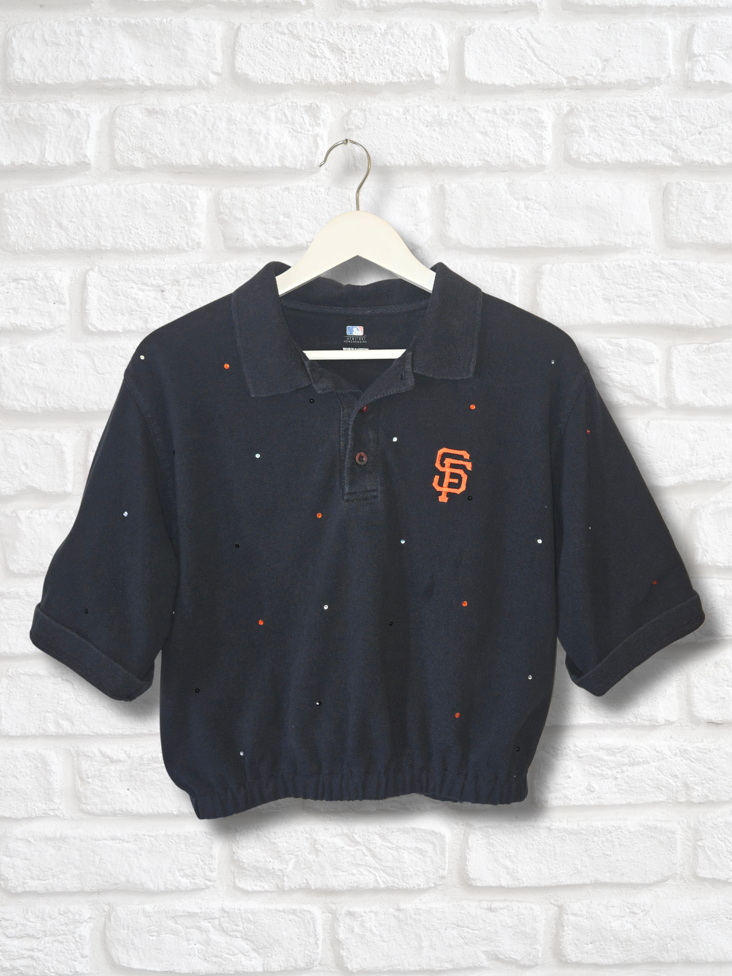 San Francisco Giants Crop Polo- Large