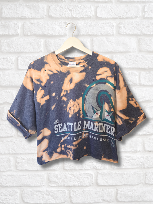 Seattle Mariners Crop Top- XL