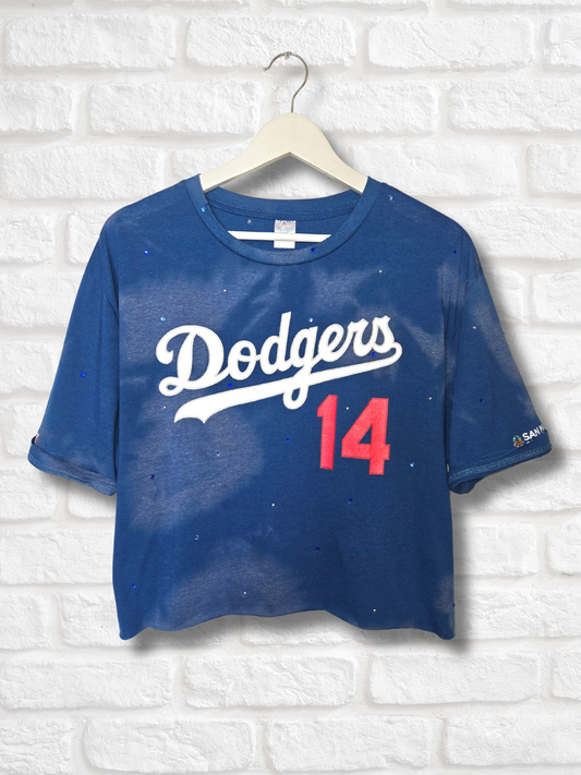 Los Angeles Dodgers Crop Top - XL