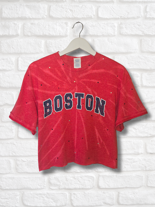 Boston Red Sox Crop Top- Large