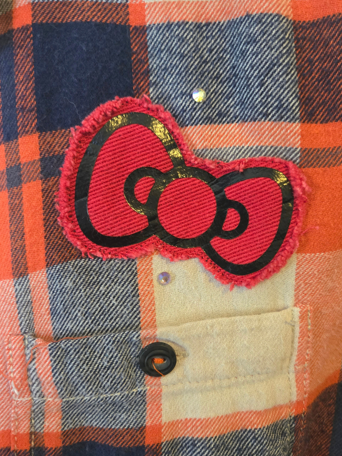 Astros HK Crop Flannel
