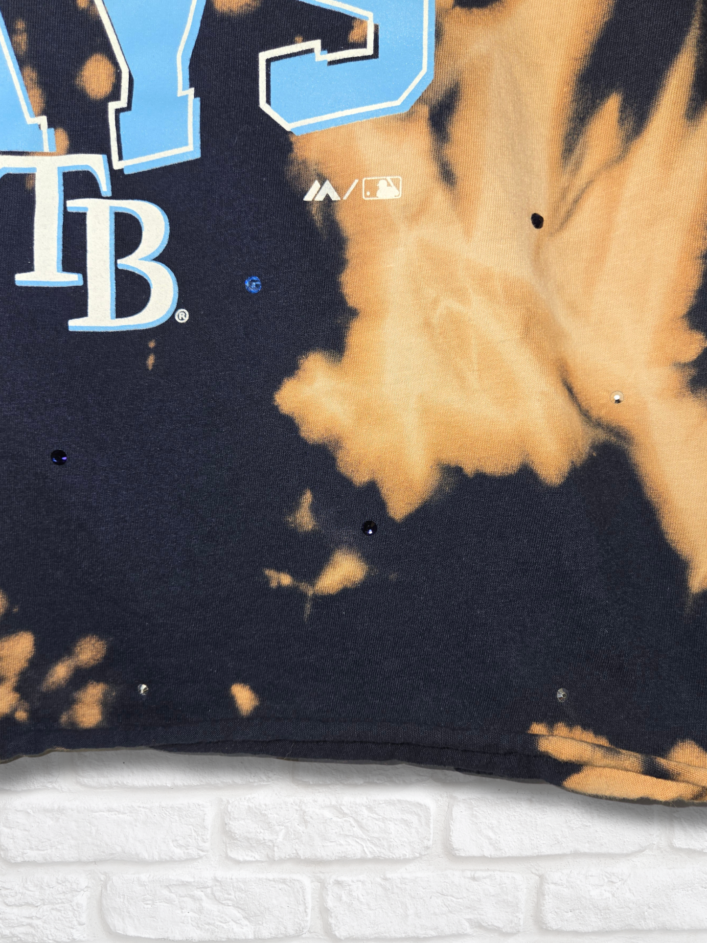 Tampa Bay Rays Crop Top- XL