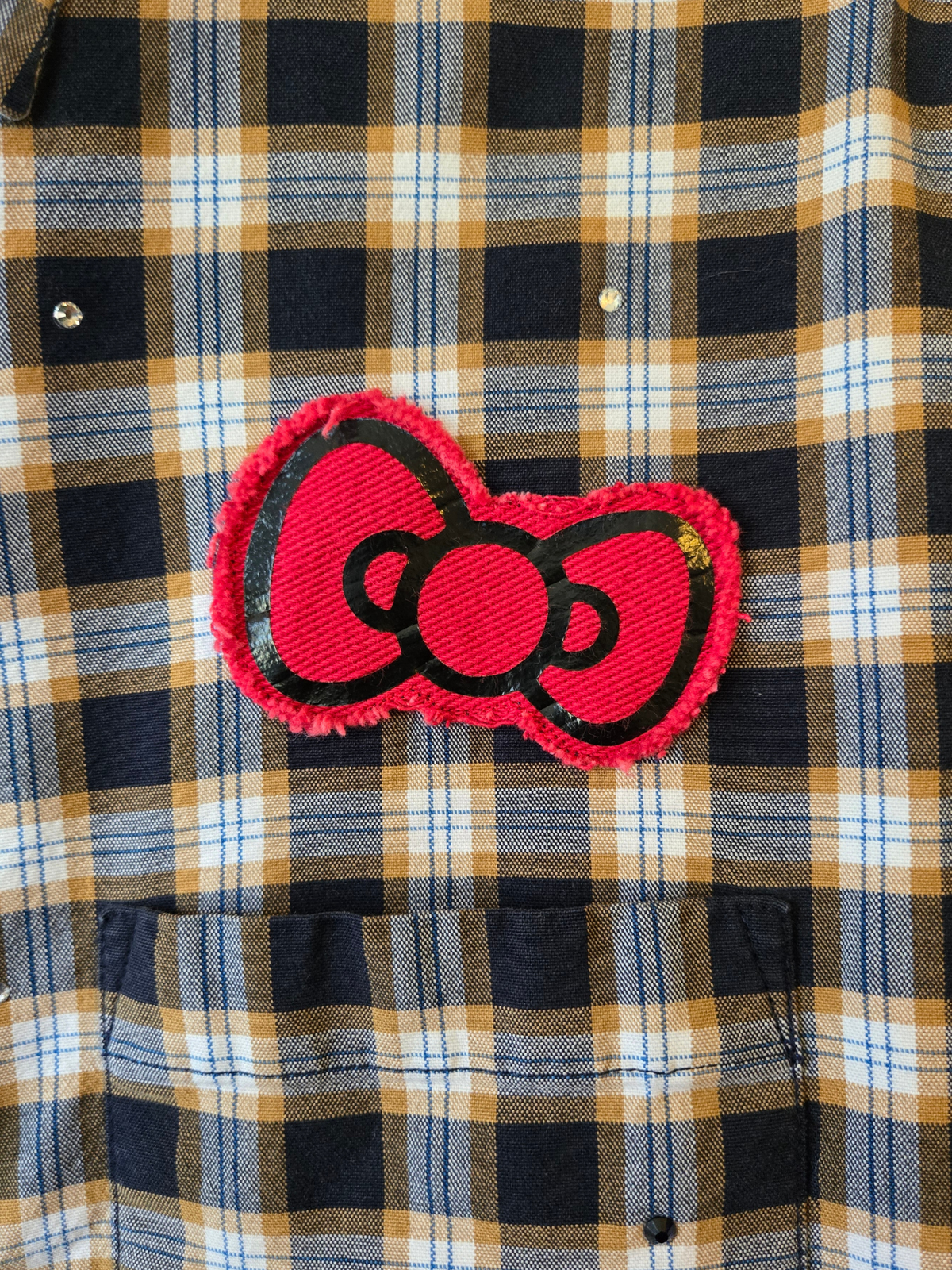 Astros HK Crop Flannel