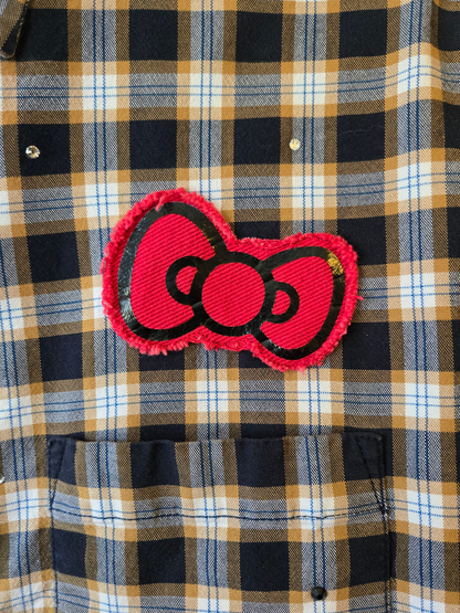 Astros HK Crop Flannel