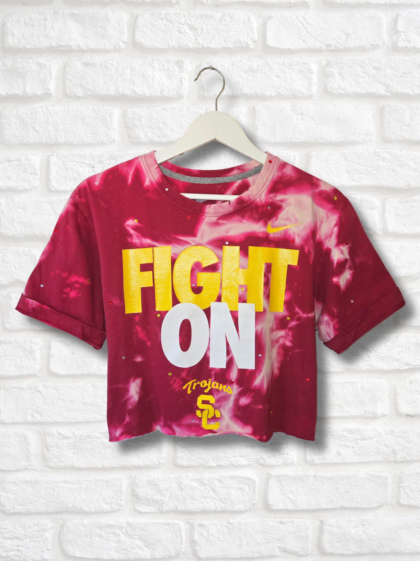 USC Trojans Crop Top- Medium