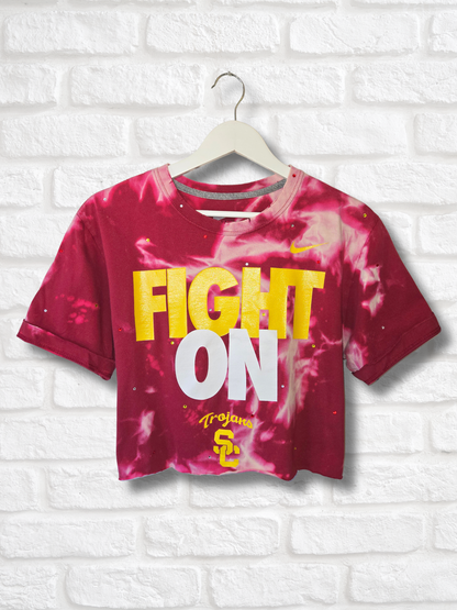 USC Trojans Crop Top- Medium