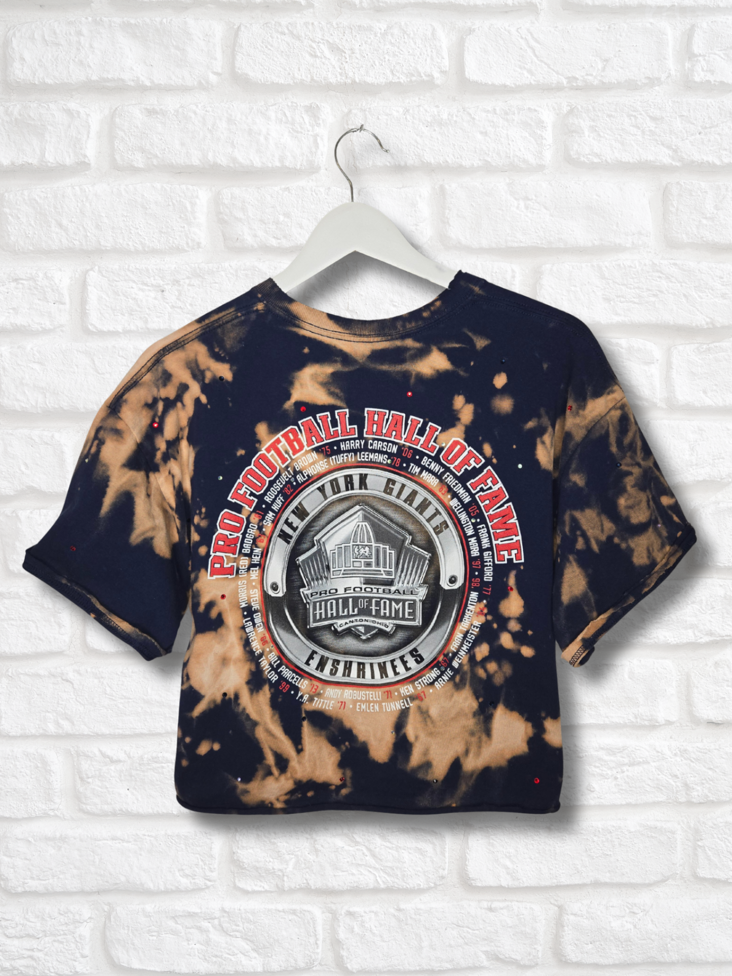 New York Giants Crop Top- Large
