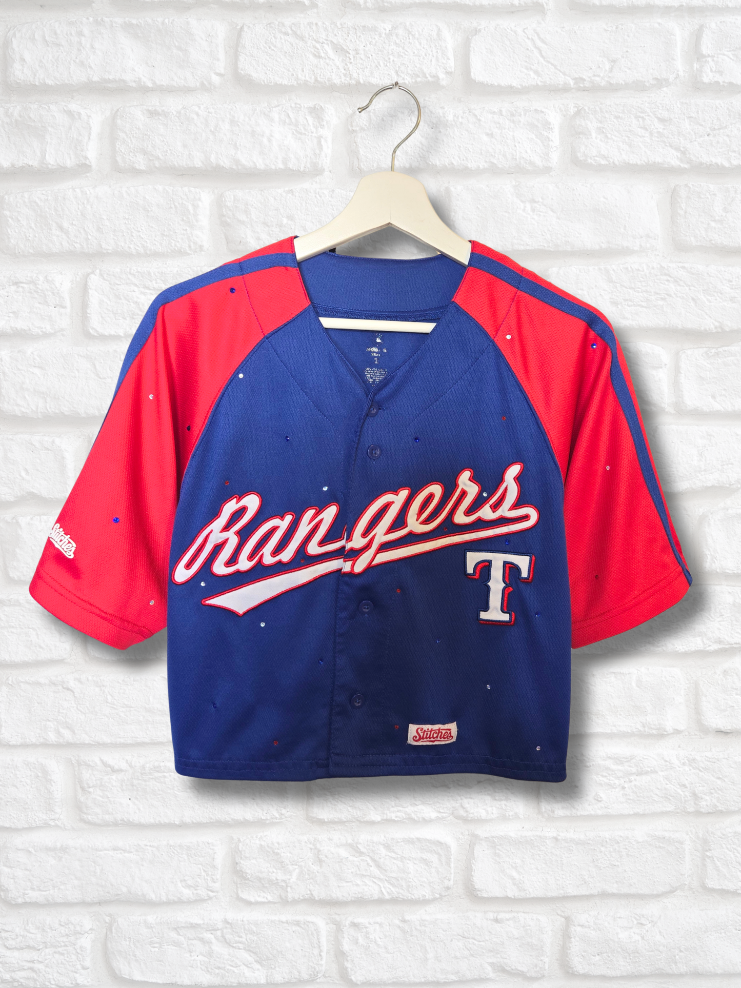 Texas Rangers Crop Jersey - Small