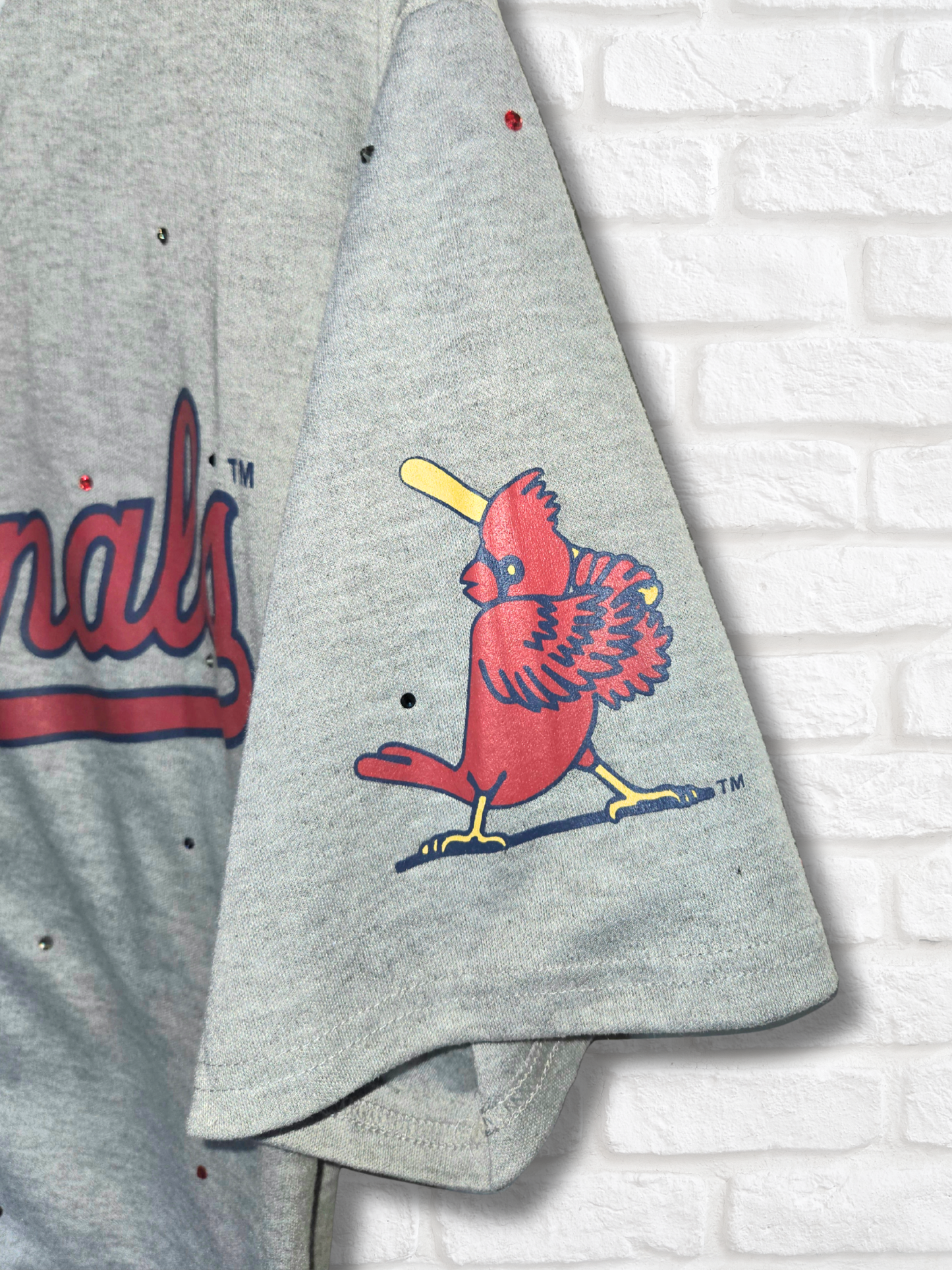 St. Louis Cardinals Crop Jersey- XL