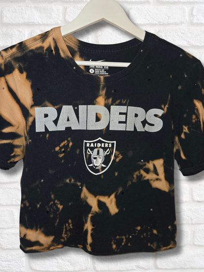 Las Vegas Raiders Crop Top- Small