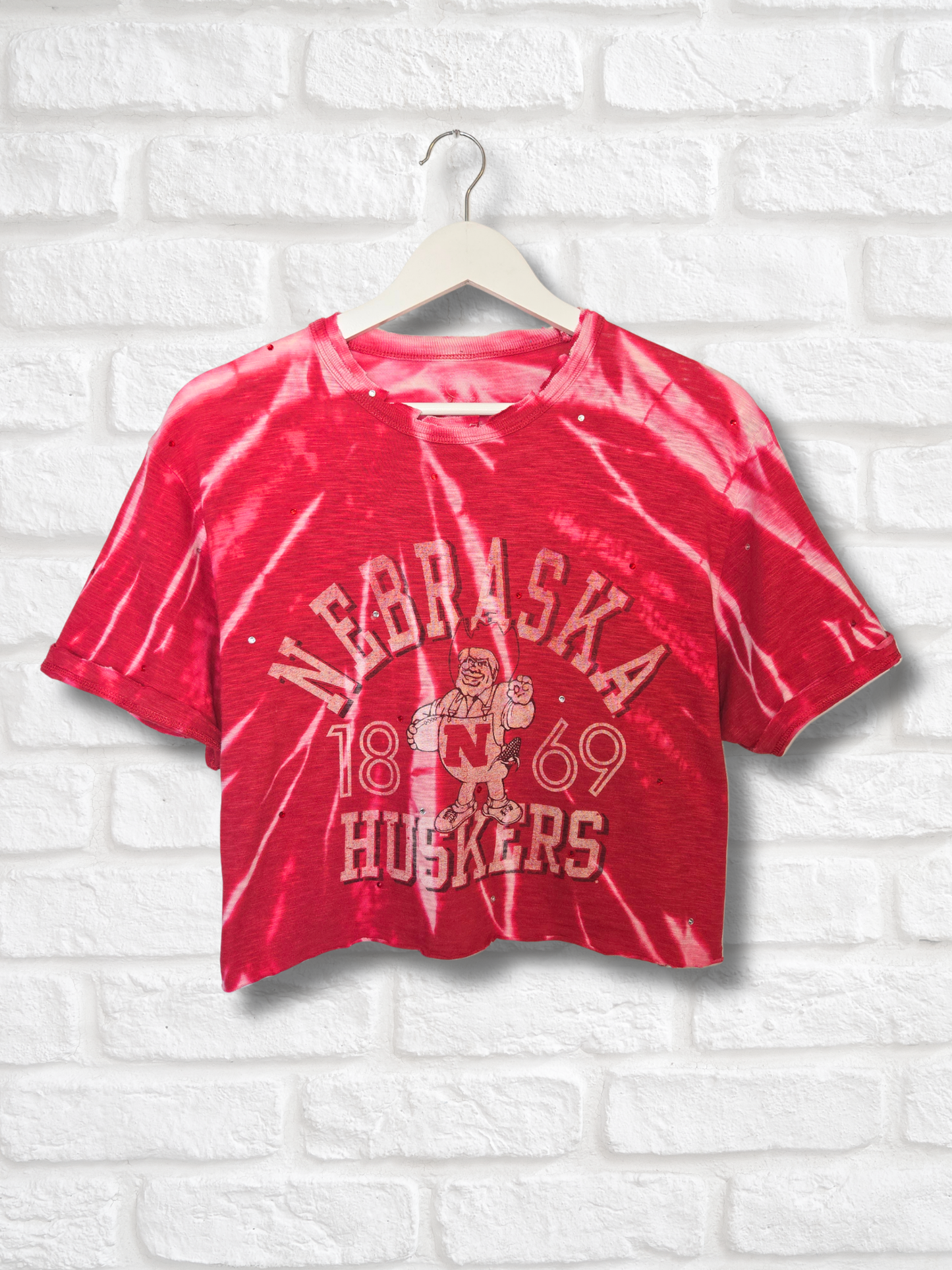 Nebraska Cornhuskers Crop Top- Medium
