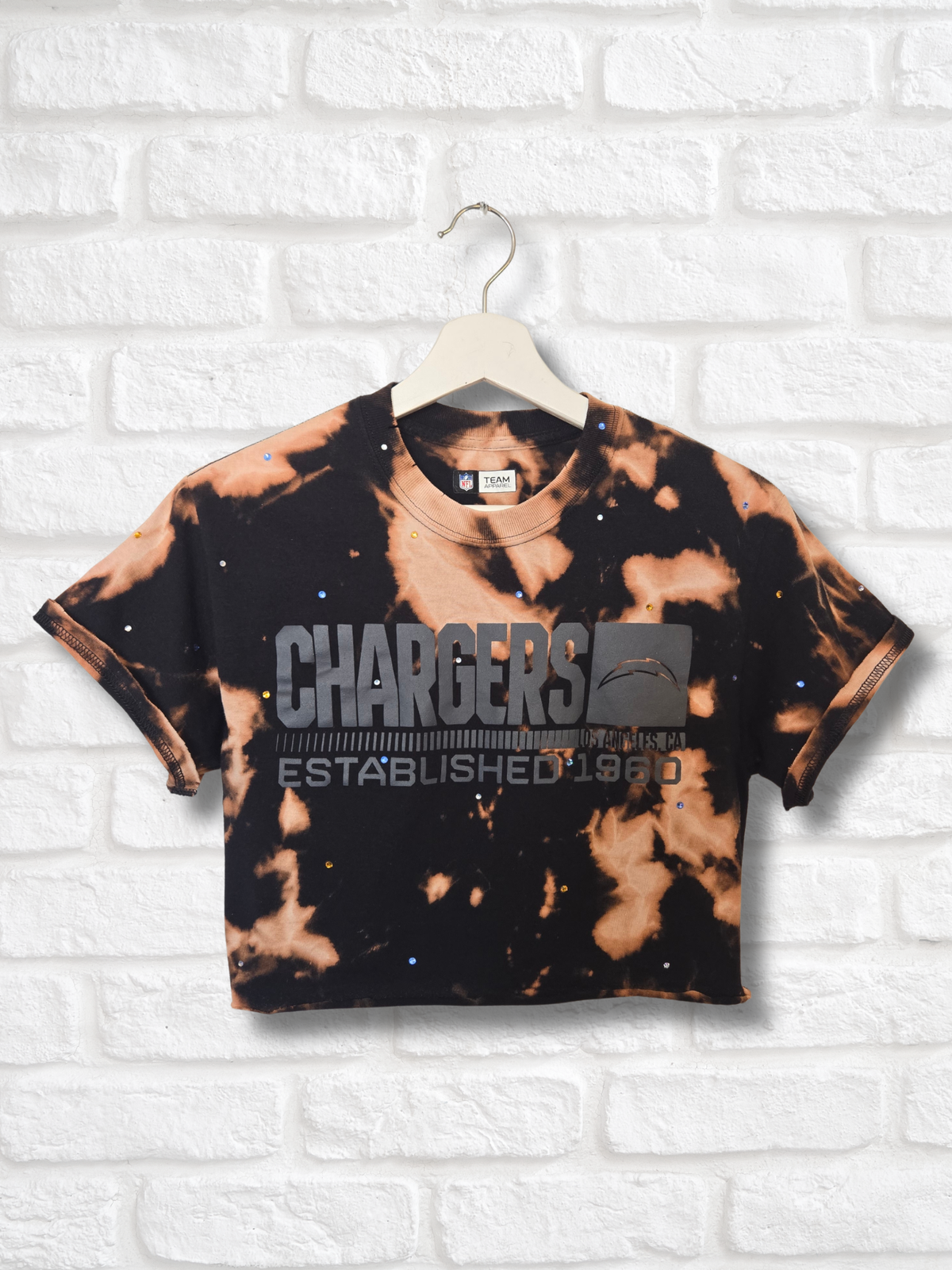 Los Angeles Chargers Crop Top