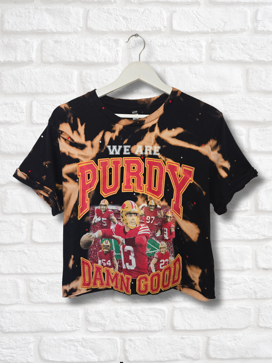 San Francisco 49ers Crop Top- Large