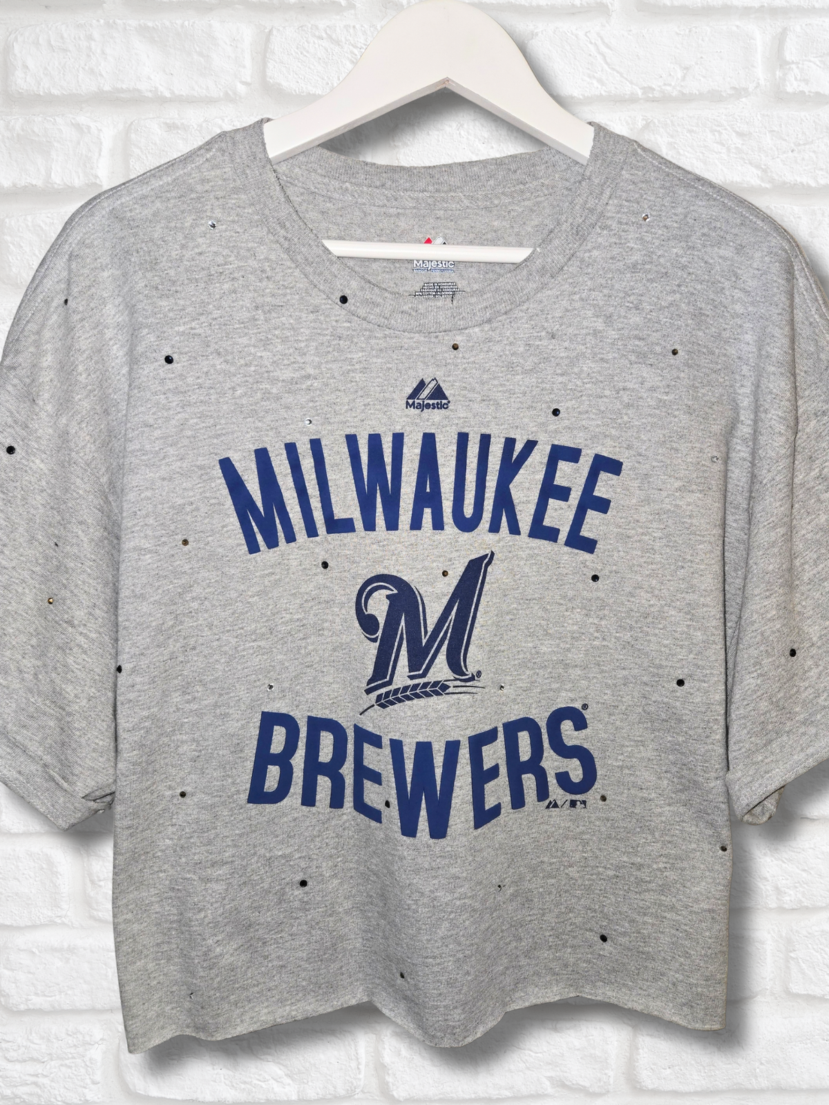 Milwaukee Brewers Crop Top- XL