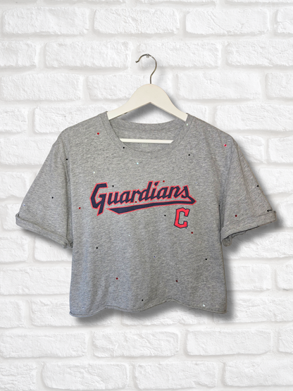 Cleveland Guardians Crop Top  - Large