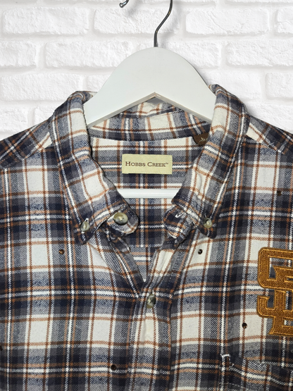 San Diego Padres Crop Flannel- Large