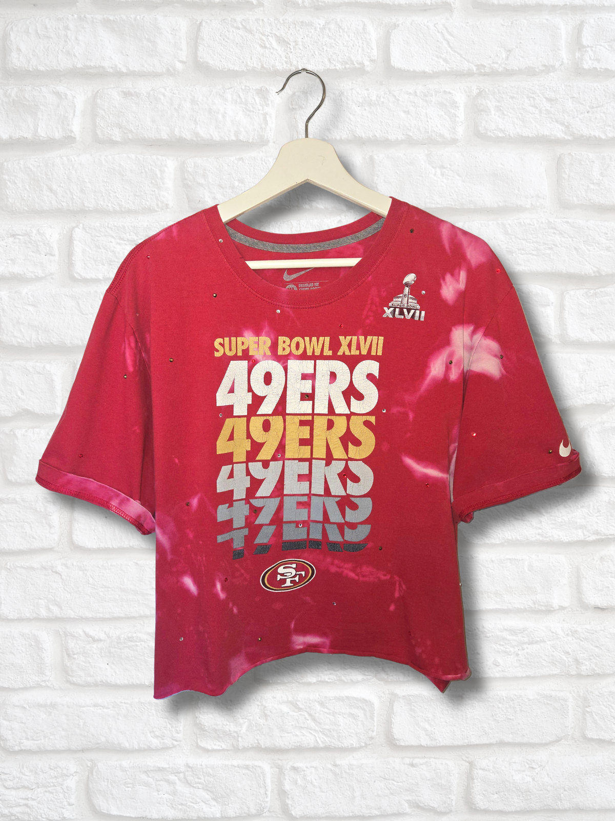 San Francisco 49ers Crop Top- XL