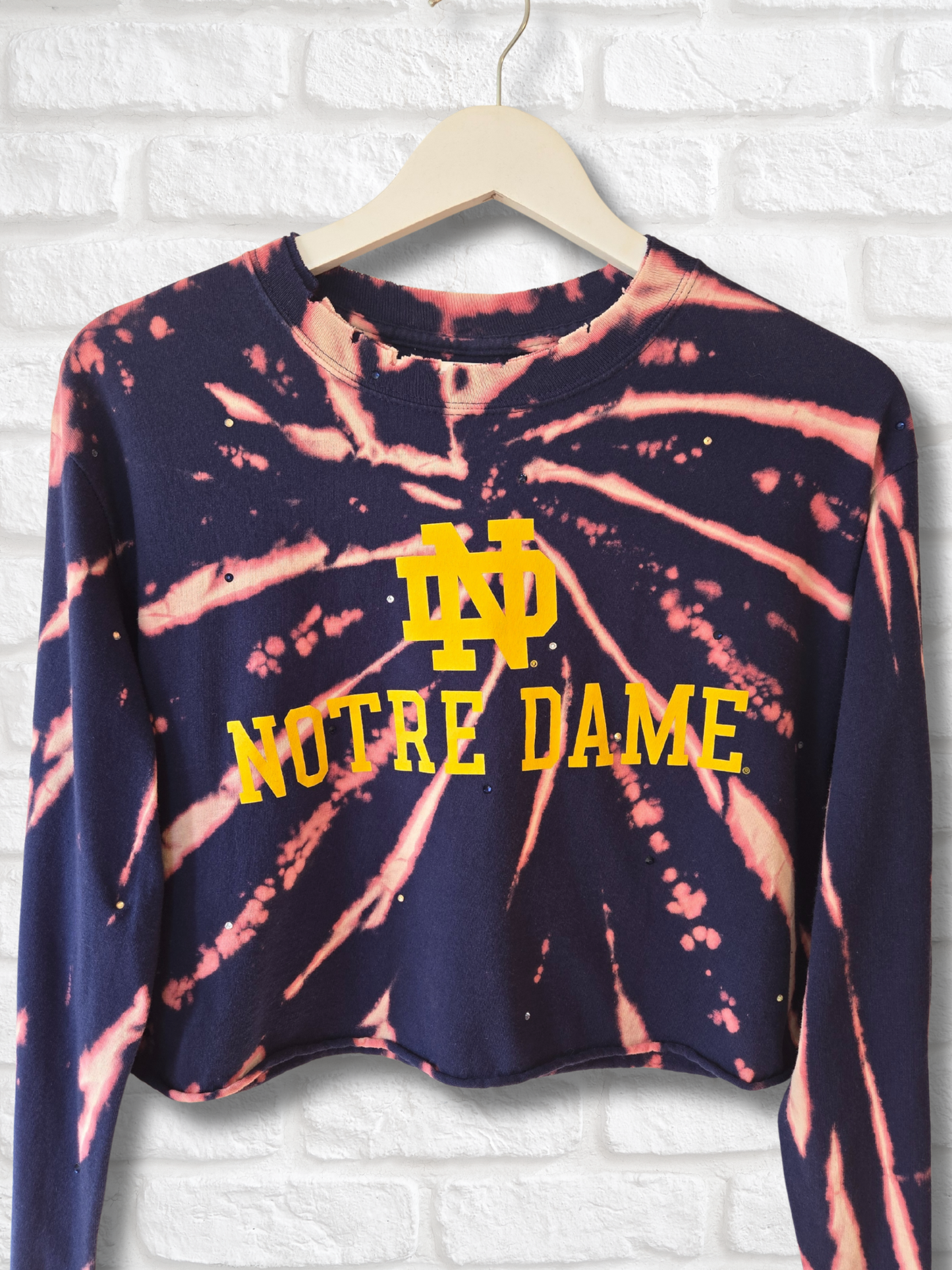 Notre Dame Fighting Irish Crop Top