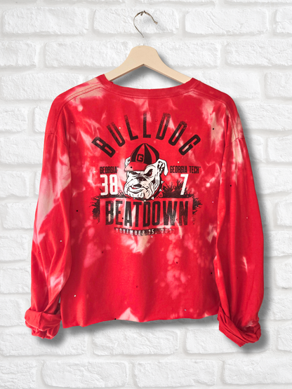Georgia Bulldogs Crop Top