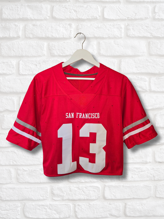 San Francisco 49ers Crop Jersey