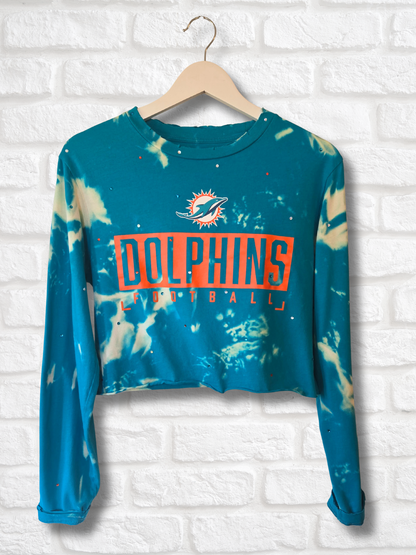 Miami Dolphins Crop Top