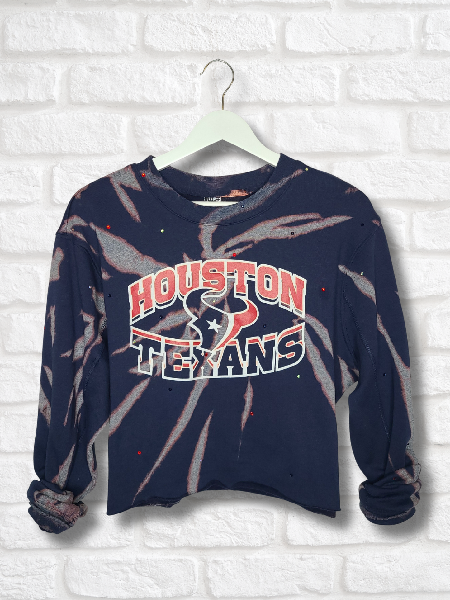 Houston Texans Crop Sweatshirt