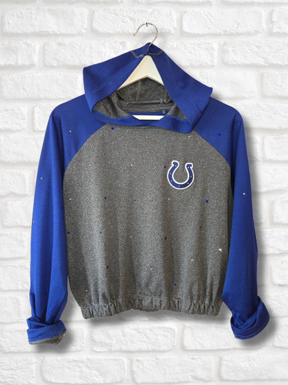 Indianapolis Colts Banded Bottom Crop Top
