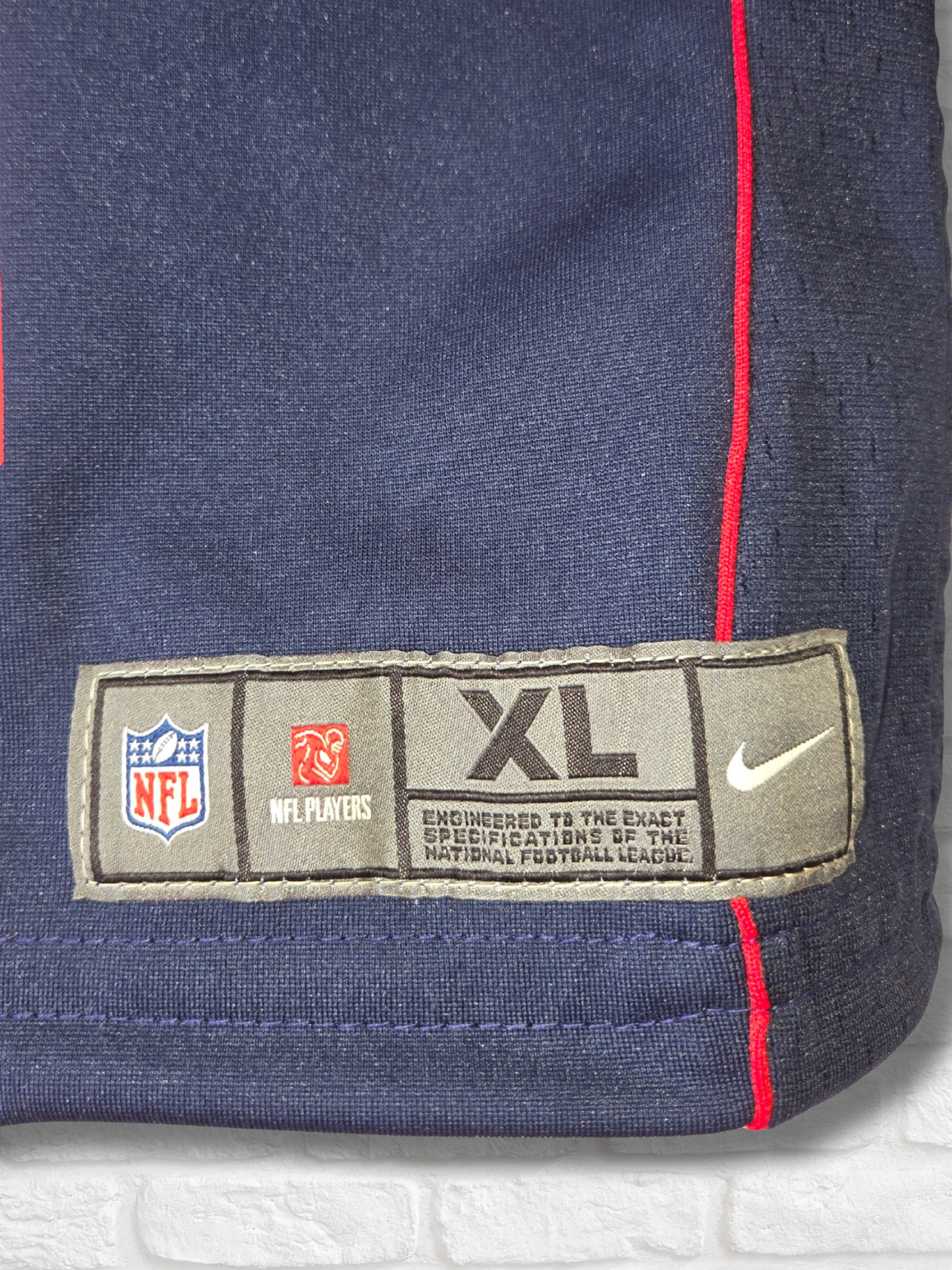 New England Patriots Rhinestone Crop Jersey