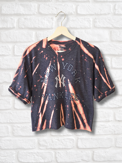 New York Yankees Crop Top - Large