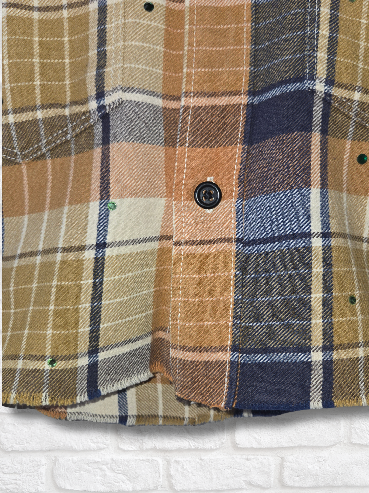 Athletics Crop Flannel